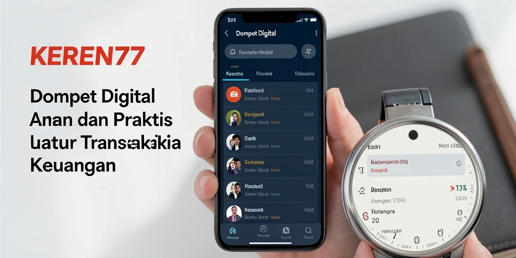 Tampilan antarmuka KEREN77 yang menarik dan mudah digunakan.