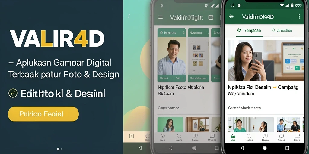 Tampilan antarmuka aplikasi VALIR4D yang memudahkan pengguna dalam pengeditan gambar.